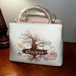 White and Pink Always Women's Bag